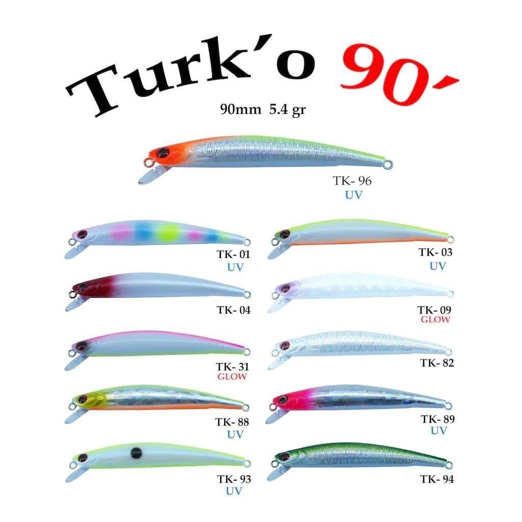 Turko 90mm 5.4gr Maket Balık TK-96 UV