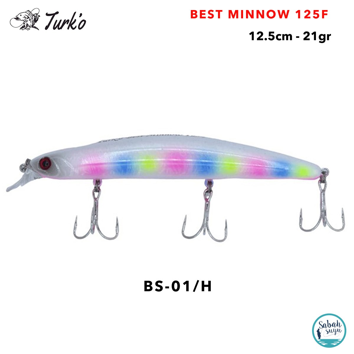 Turko Best Minnow 125F 21gr BS-01-H