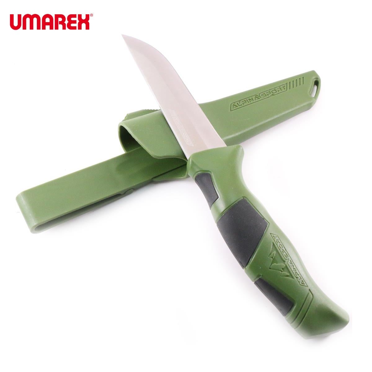 Umarex Alpina Sport Ancho Kılıflı Bıçak 11cm Yeşil