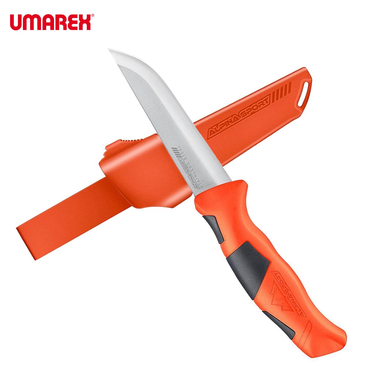 Umarex Alpina Sport Ancho Kılıflı Bıçak 11cm Turuncu