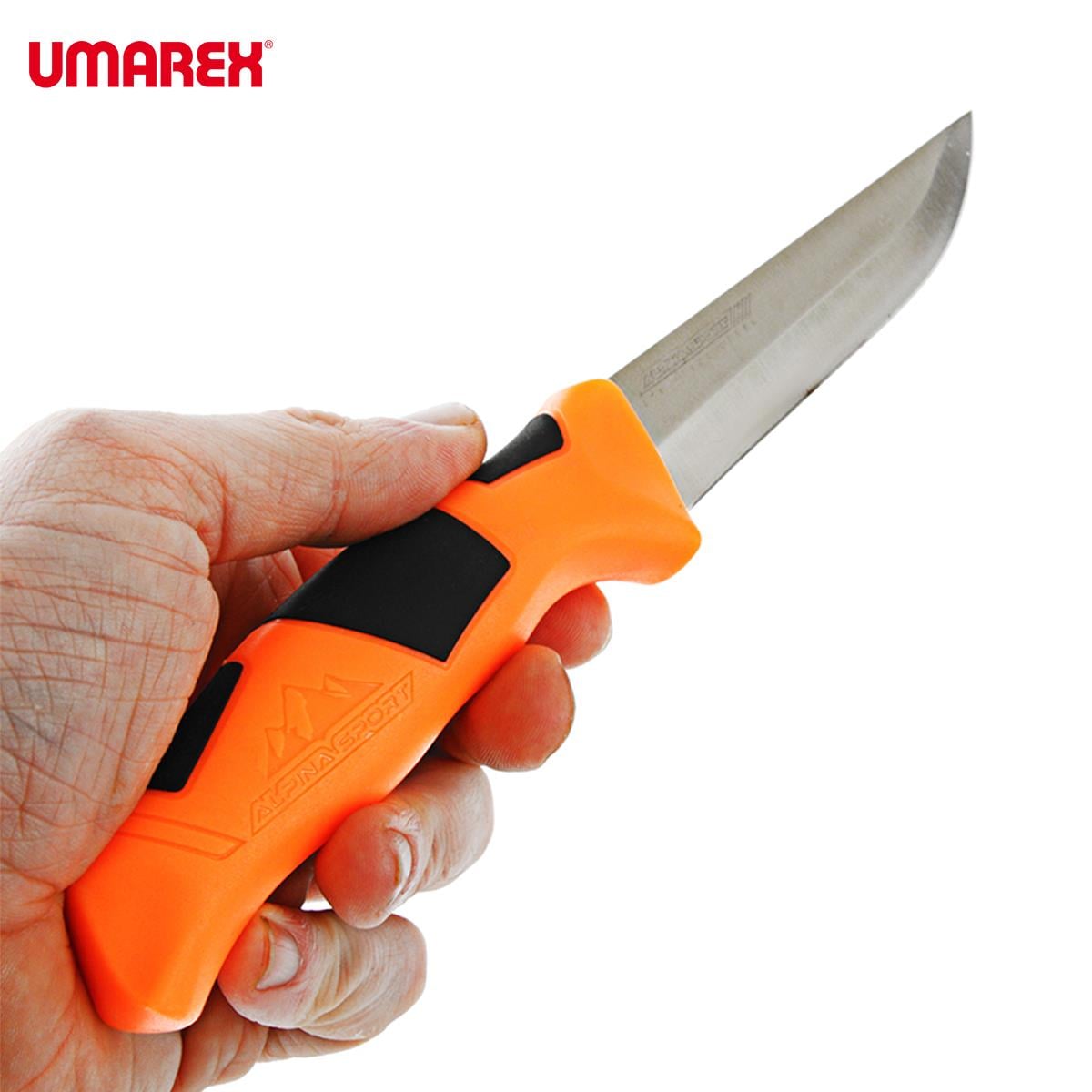 Umarex Alpina Sport Ancho Kılıflı Bıçak 11cm Turuncu