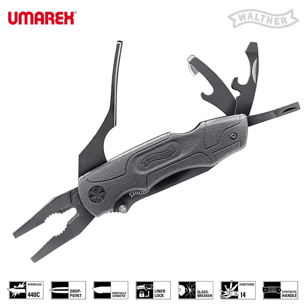 Umarex Walther MTK 2 Çok Amaçlı Çakı