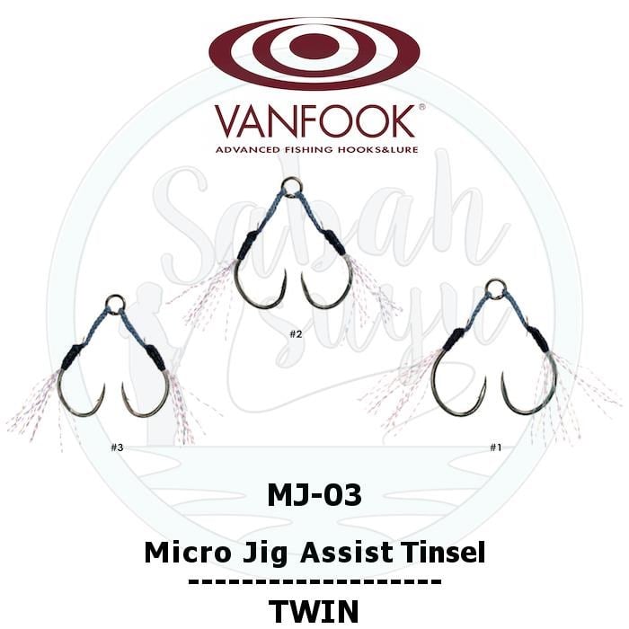 Vanfook Çiftli Micro Jig Asist İğne MJ-03 #1