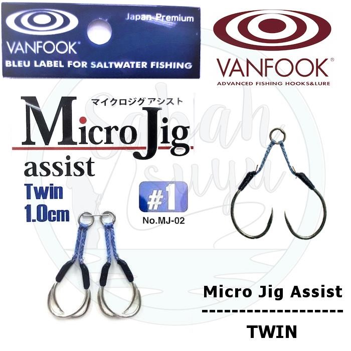 Vanfook Çiftli Micro Jig Asist İğne MJ-02 #1