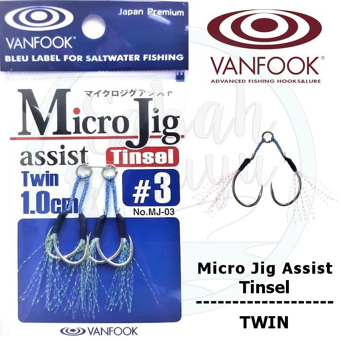 Vanfook Çiftli Micro Jig Asist İğne MJ-03 #3