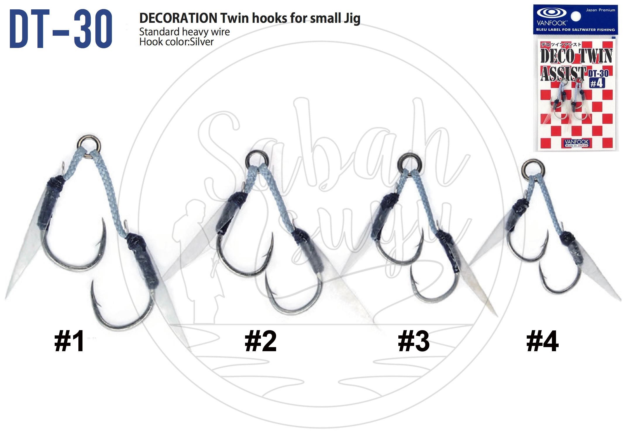 Vanfook DT-30 Çiftli Asist İğnesi #1