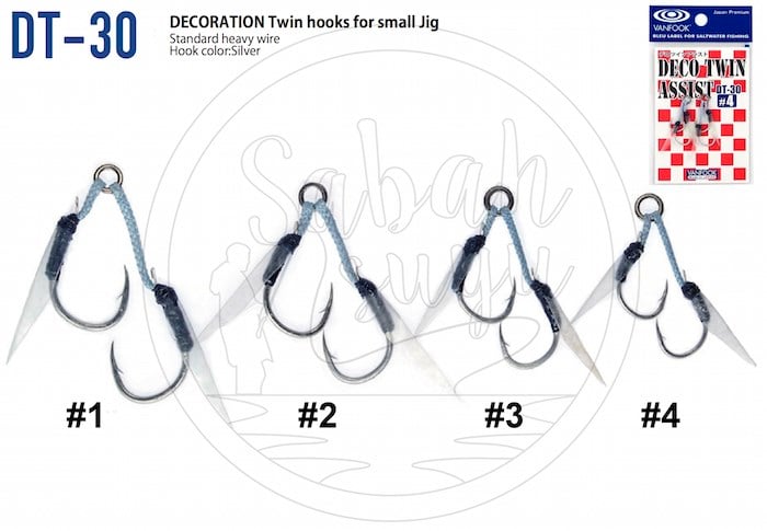 Vanfook DT-30 Çiftli Asist İğnesi #4