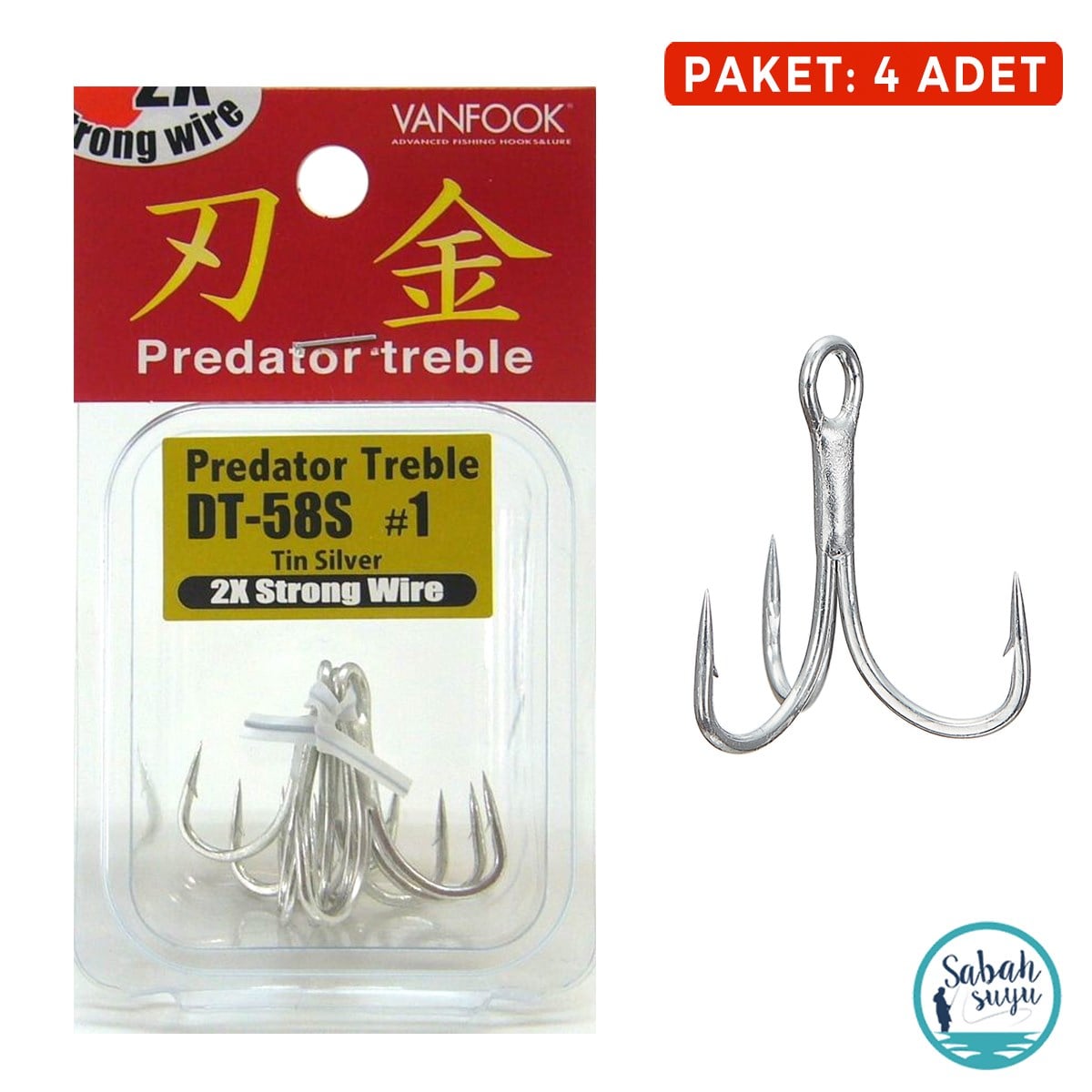 Vanfook DT-58S Üçlü İğne #1