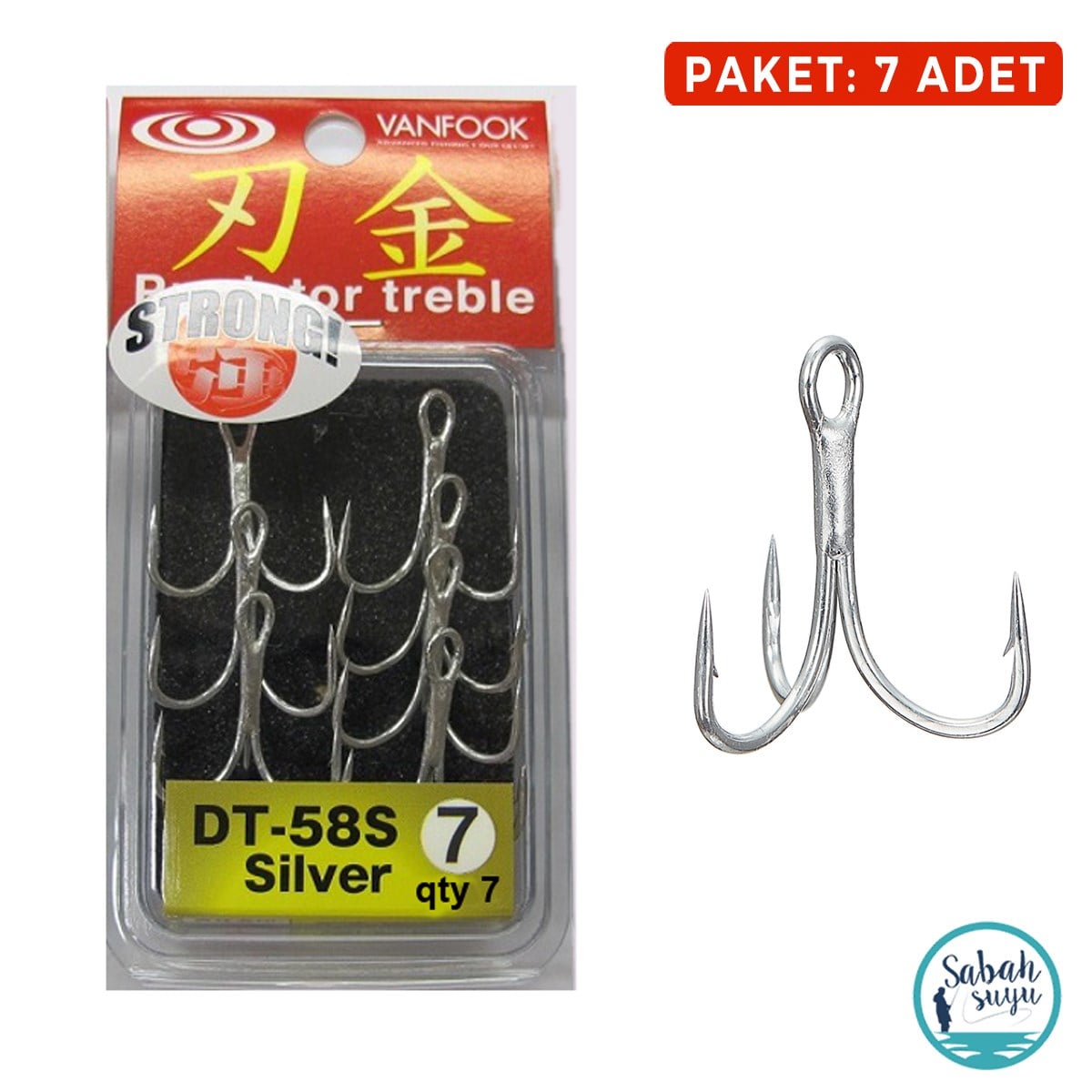 Vanfook DT-58S Üçlü İğne #7