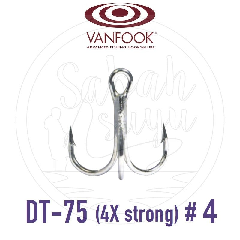 Vanfook DT-75S Üçlü İğne #4 (Heavy Duty)