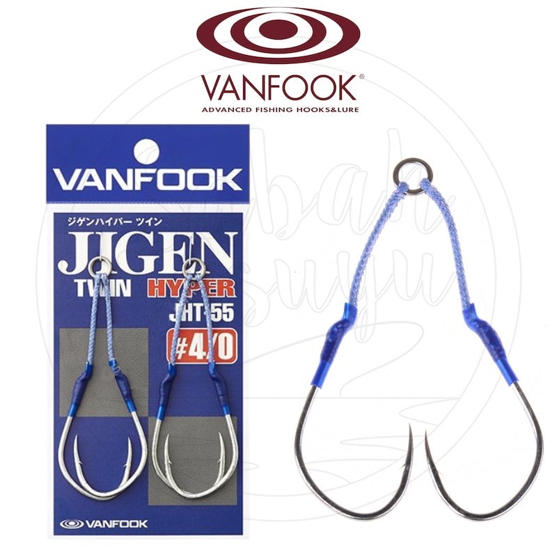 Vanfook JHT-55 Çiftli Asist İğnesi #4/0 (2Ad)