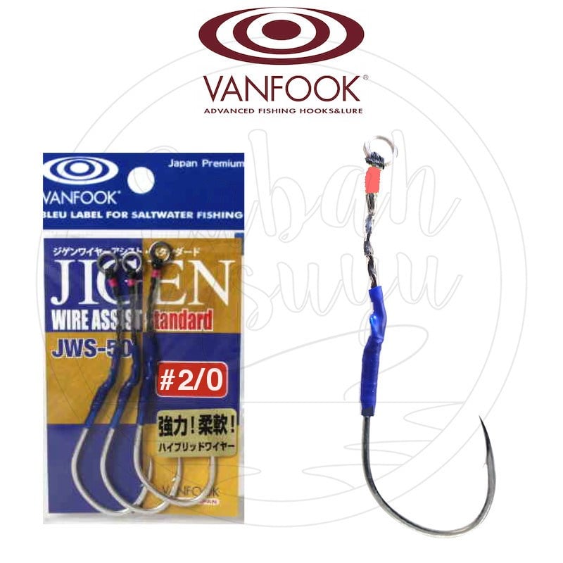 Vanfook Jigen JWS-50 Hibrid Telli Asist İğnesi #2/0
