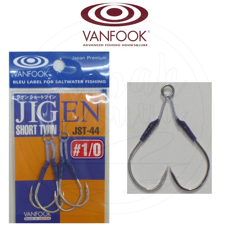 Vanfook JST-44 Çiftli Asist İğnesi #1/0