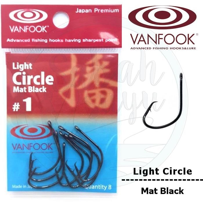 Vanfook Light Circle İğne Mat Black #1
