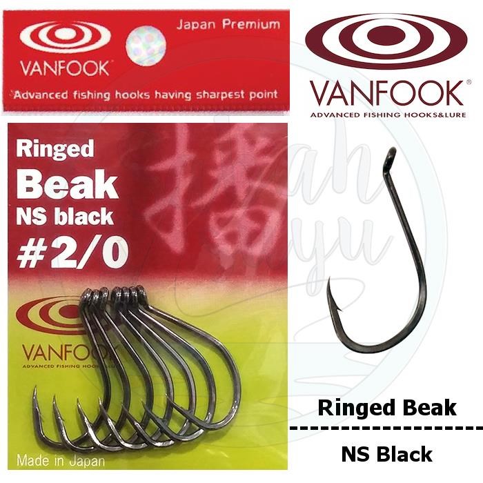 Vanfook Ringed Beak Delikli İğne NS Black #2/0