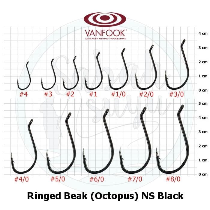 Vanfook Ringed Beak Delikli İğne NS Black #2/0