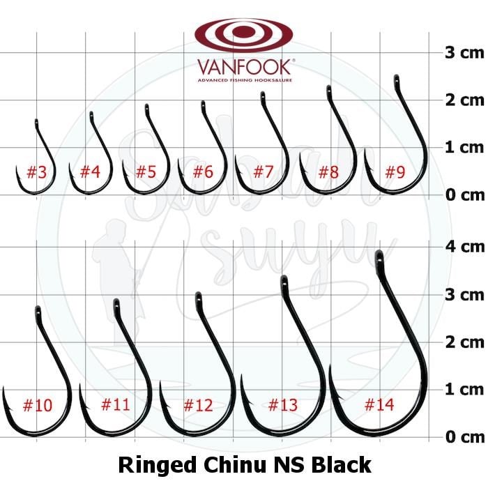 Vanfook Ringed Chinu Delikli İğne #10