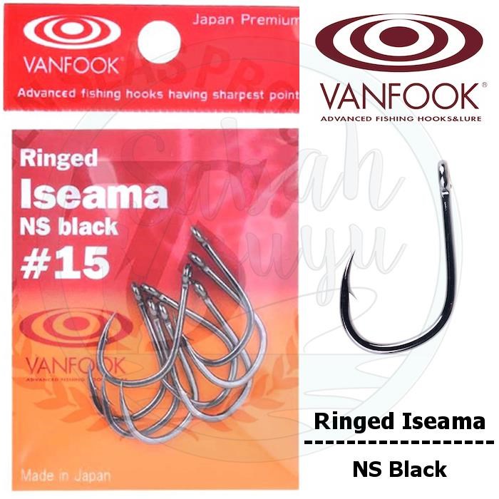 Vanfook Ringed Iseama Delikli İğne NS Black #15