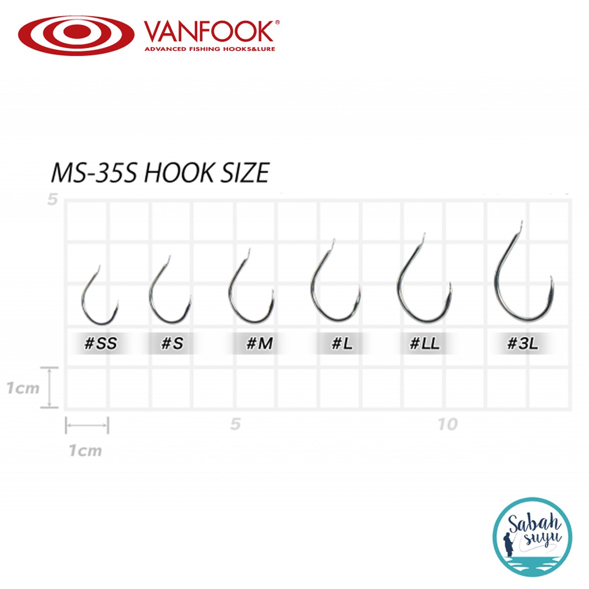 Vanfook Tai Rubber Tek İğne MS-35S #L (16 Adet)