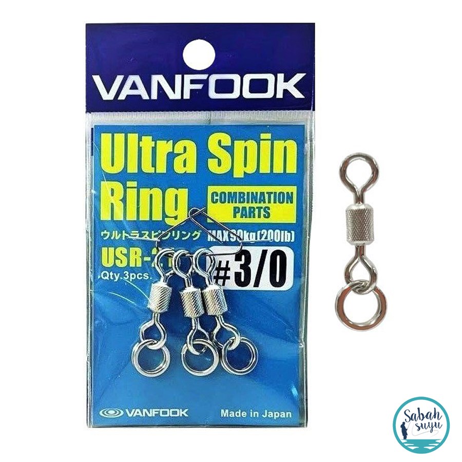 Vanfook Ultra Spin Ring Halkalı Fırdöndü USR-21 Silver #3/0 (3 Ad)