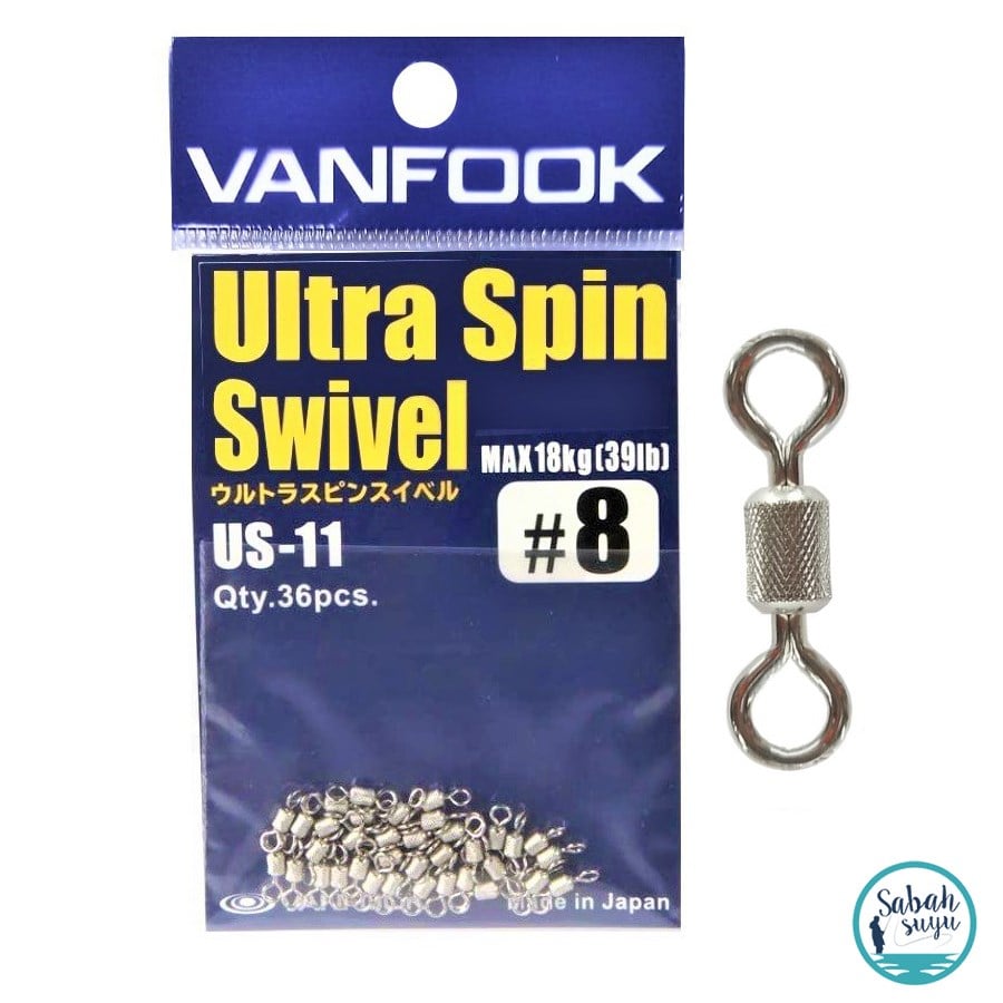 Vanfook Ultra Spin Swivel Fırdöndü US-11 Silver #8 (36 Ad)