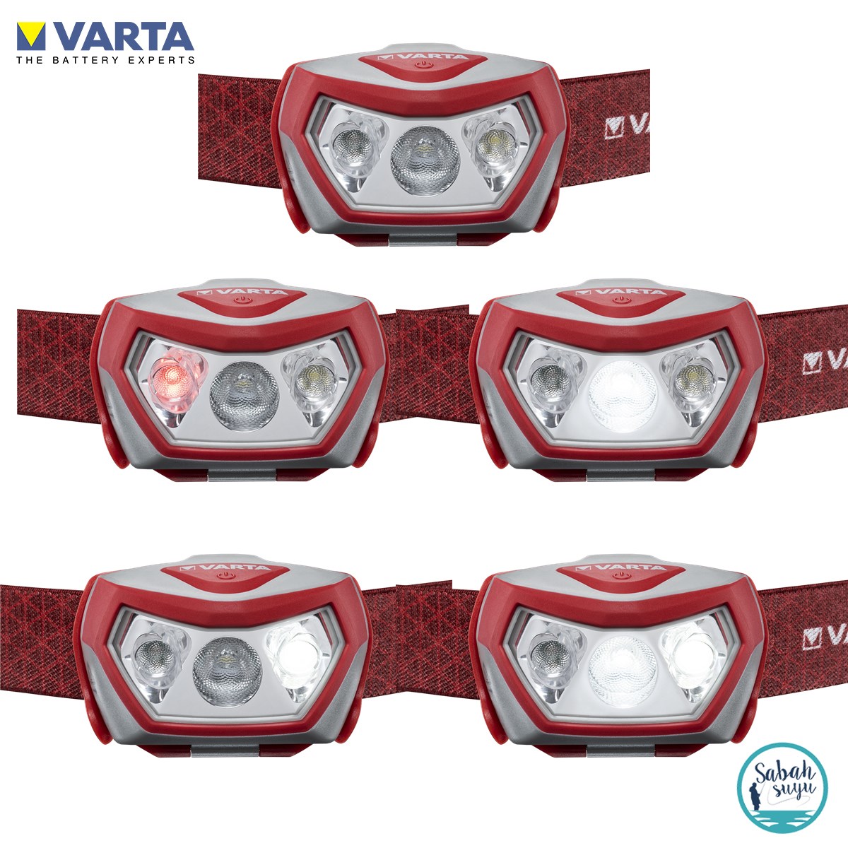 Varta 17650 H20 Pro 200 lm 50 mt Led Kafa Lambası 3XAAA