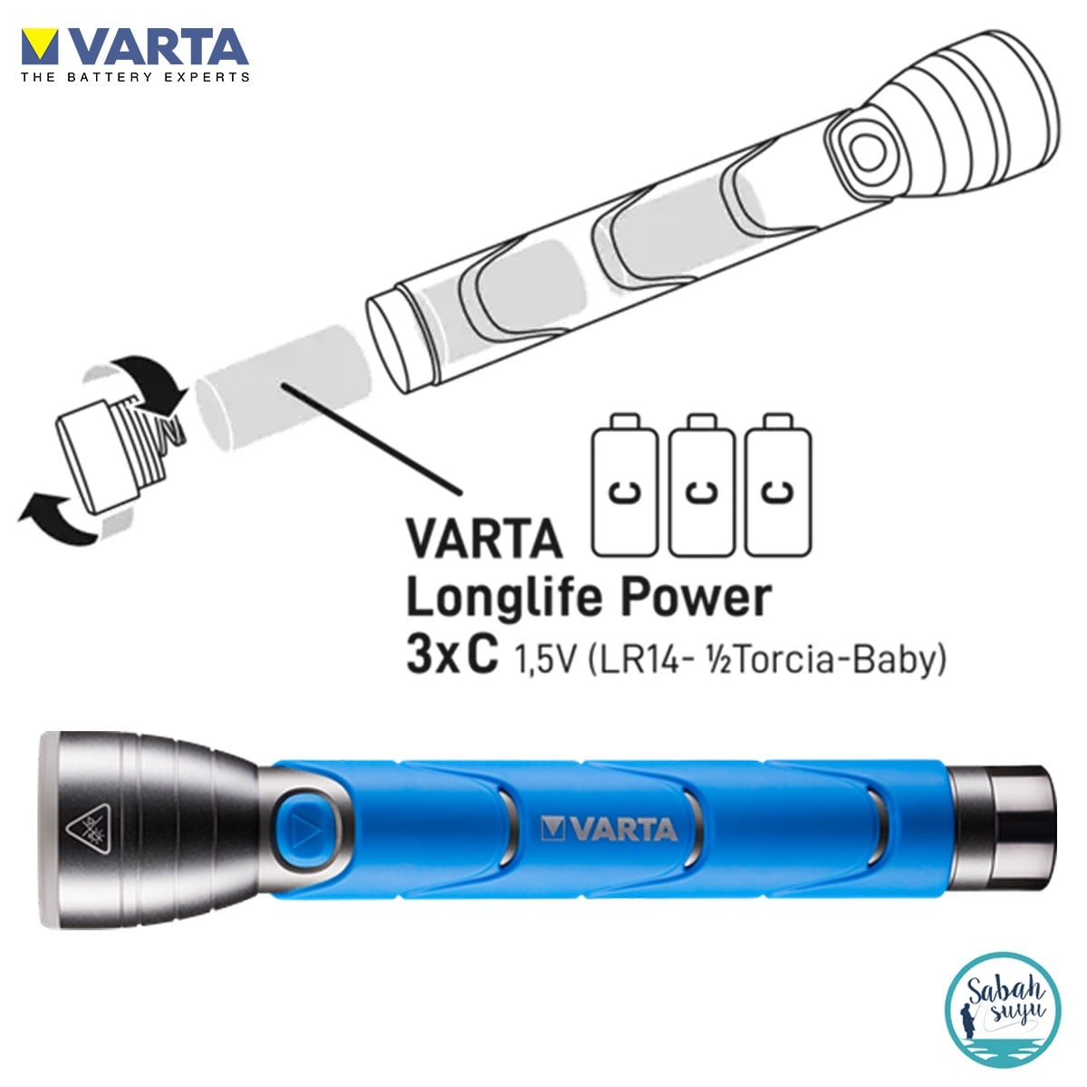 Varta 18629 Outdoor Sports F30 5W Led El Feneri 3XC