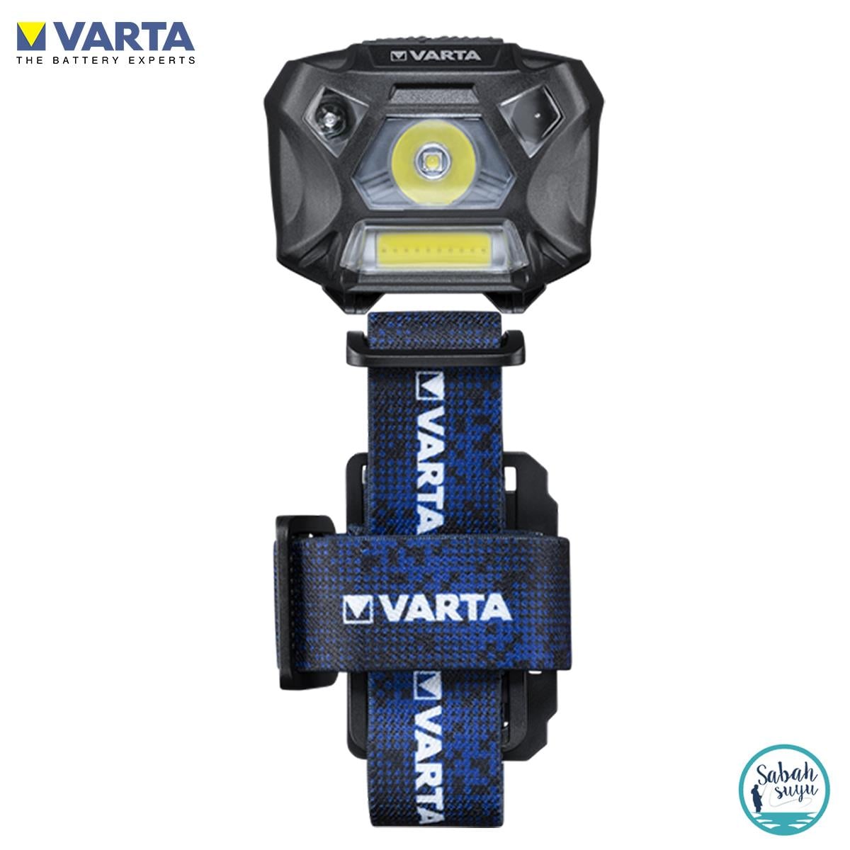 Varta 18648 H20 150 lm 78 mt Sensörlü Led Kafa Lambası 3XAAA