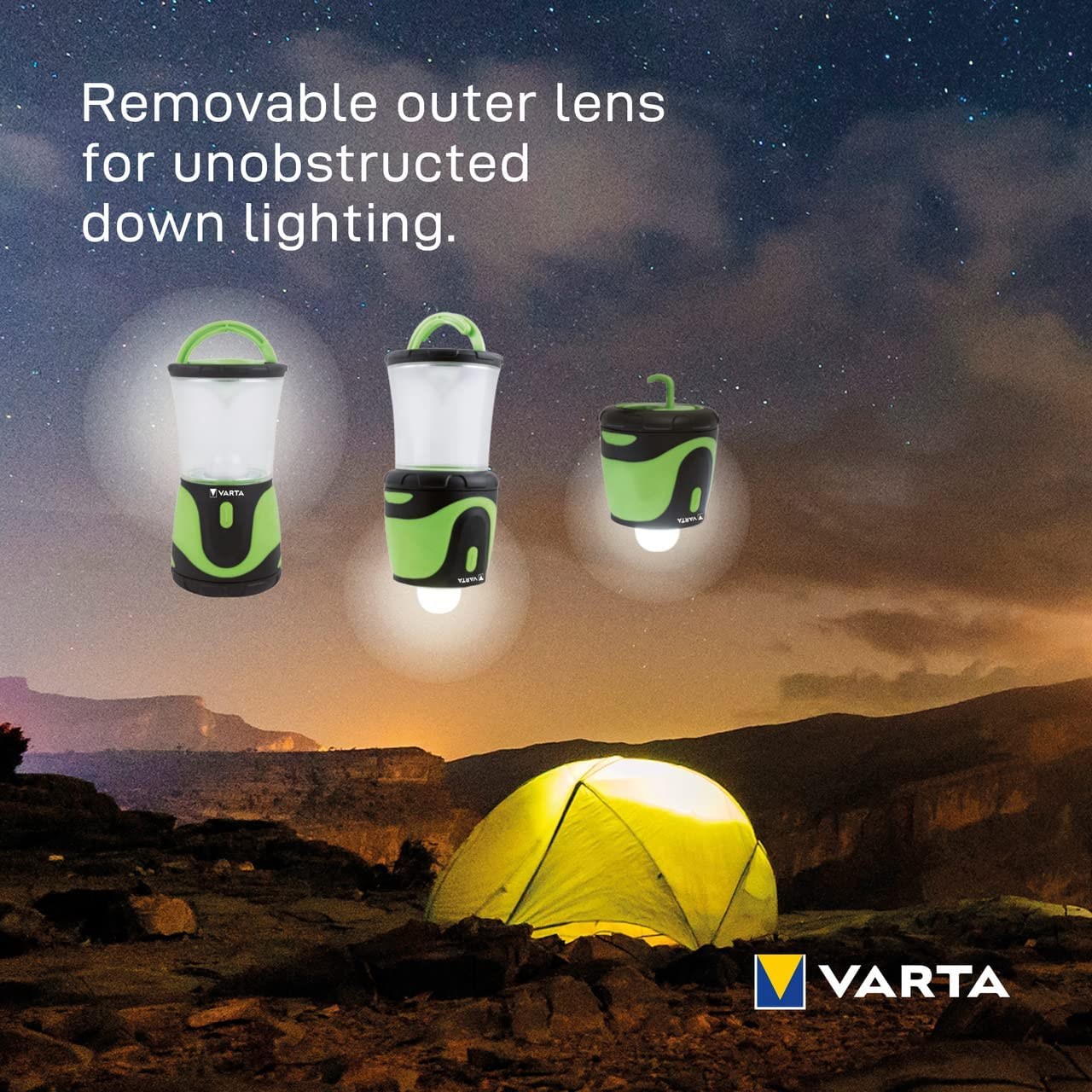 Varta 18664 Outdoos Sports L20 3W Led Kamp Lambası