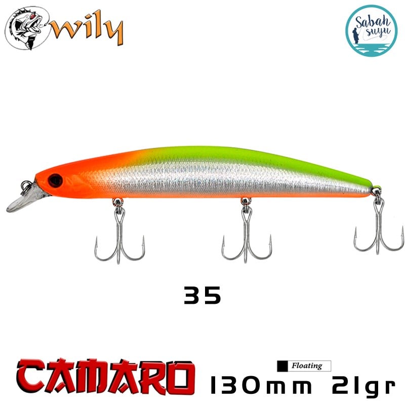 Wily Camaro 130F 13cm 21gr No:35 Maket Balık