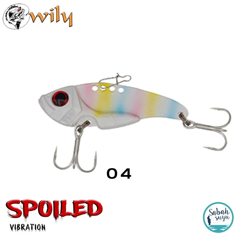Wily Spoiled Vibrasyon Jig 3.8cm 5gr # 04