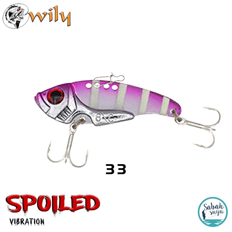 Wily Spoiled Vibrasyon Jig 5cm 10gr # 33