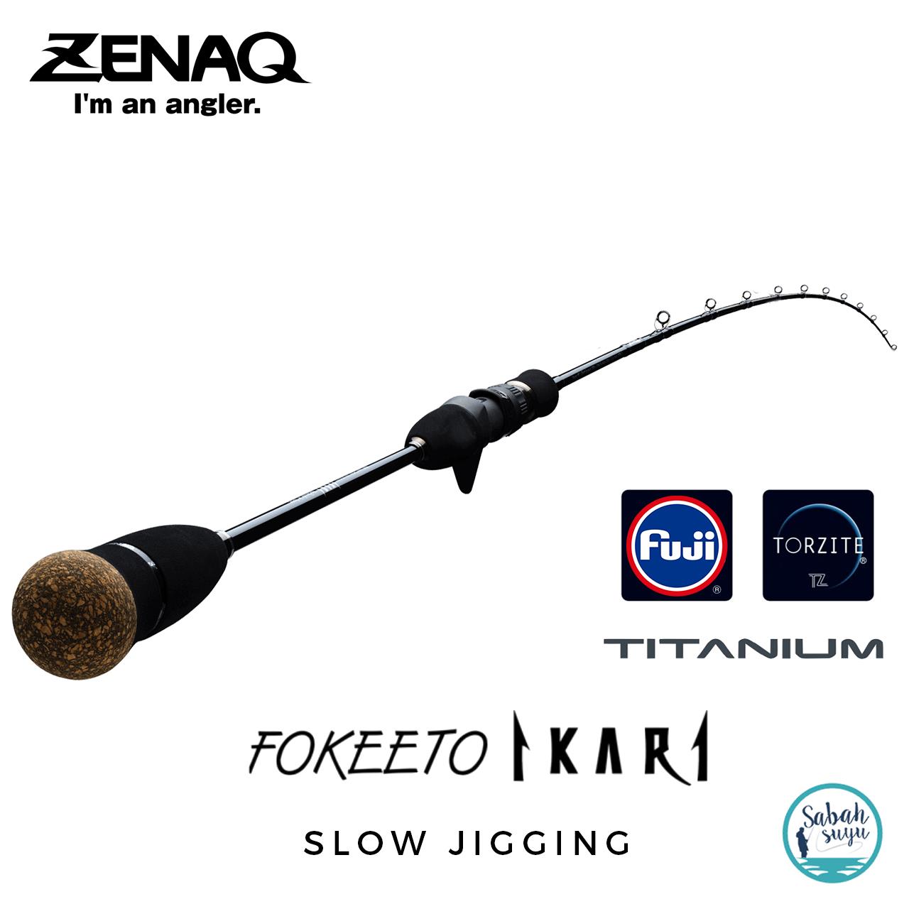 Zenaq Fokeeto FB63-3 İkari 190cm 170-240gr Tetikli Slow Jigging Kamış