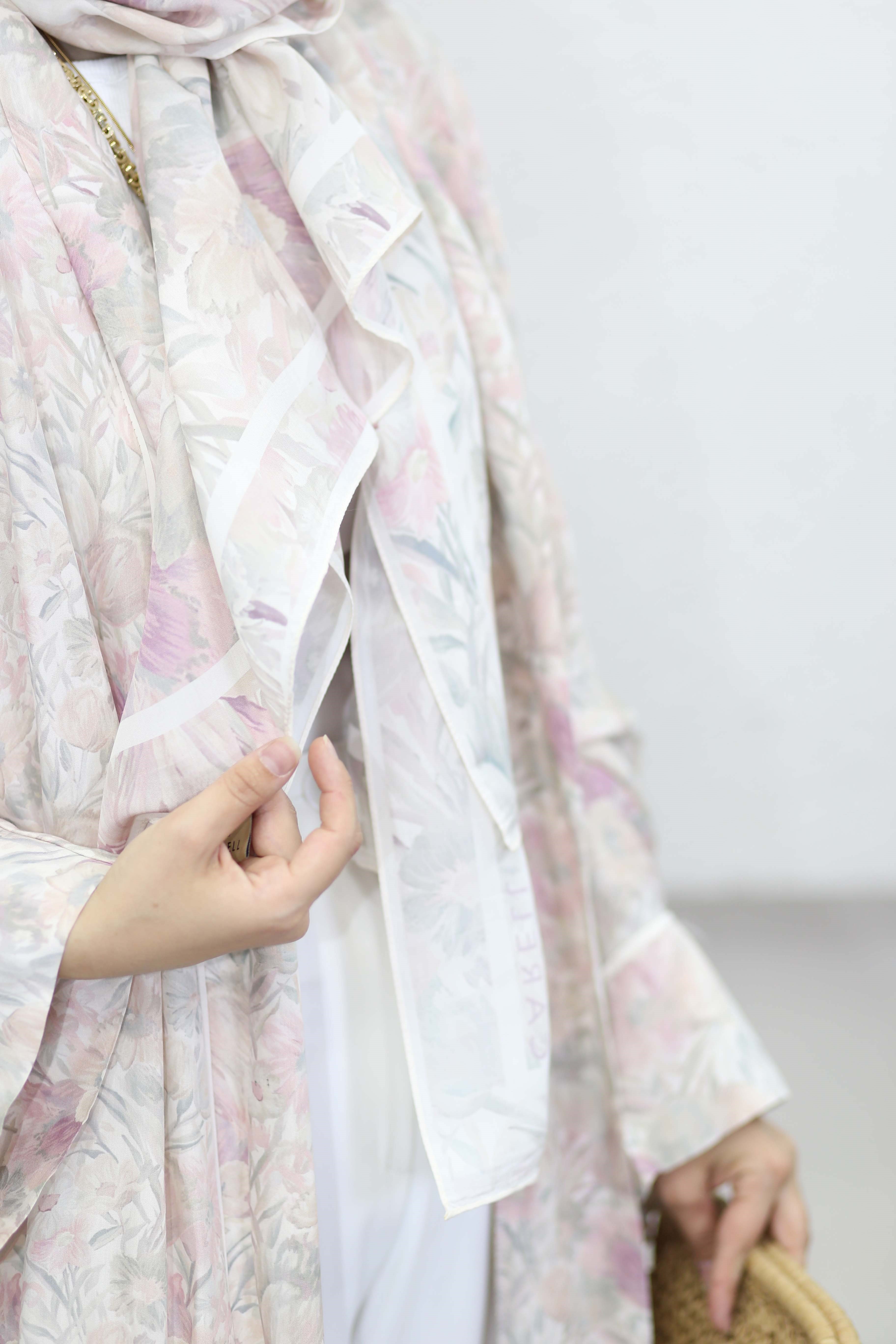 Rosin Floş Abaya Pembe 9471