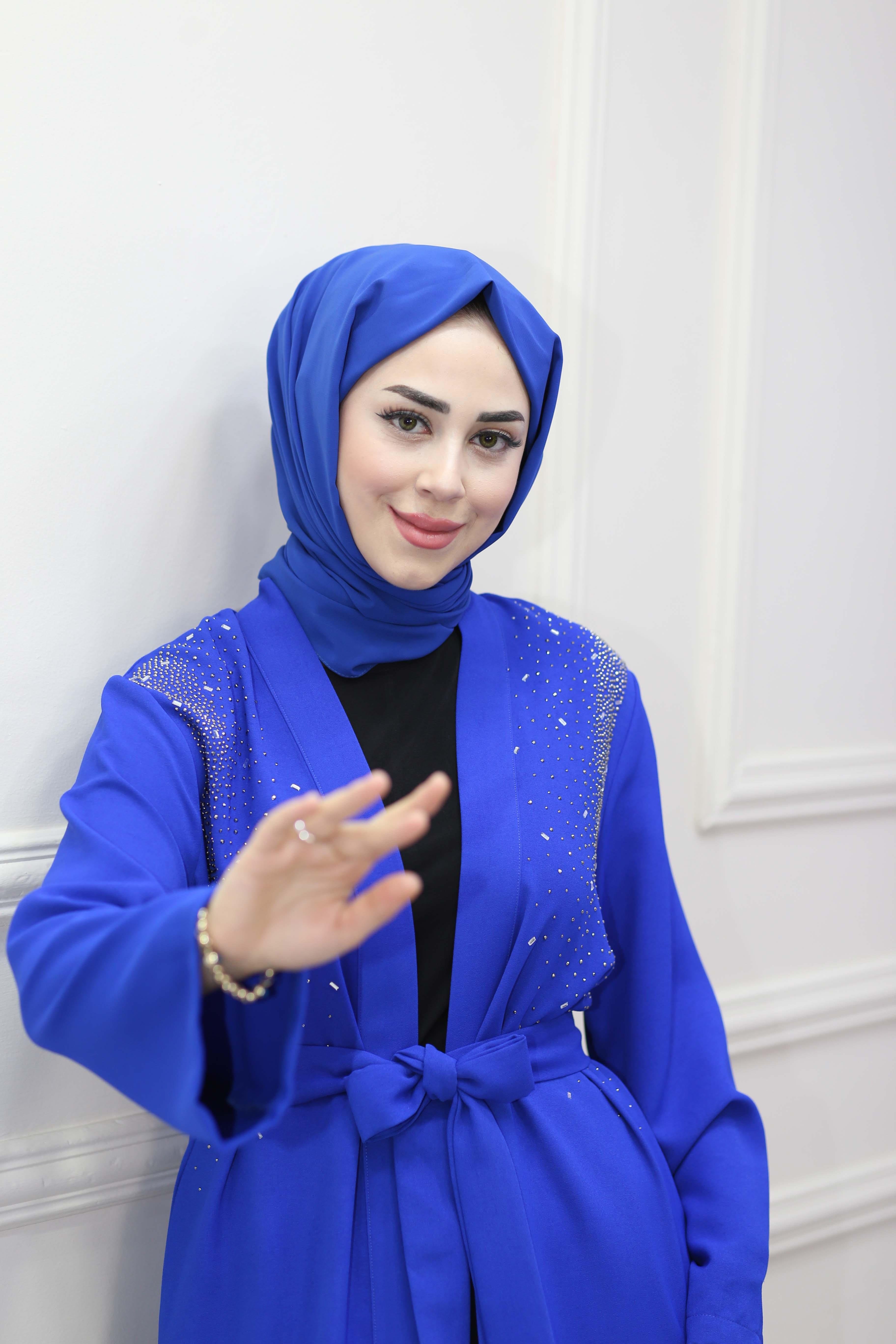 Ahsen Abaya Saks 8581