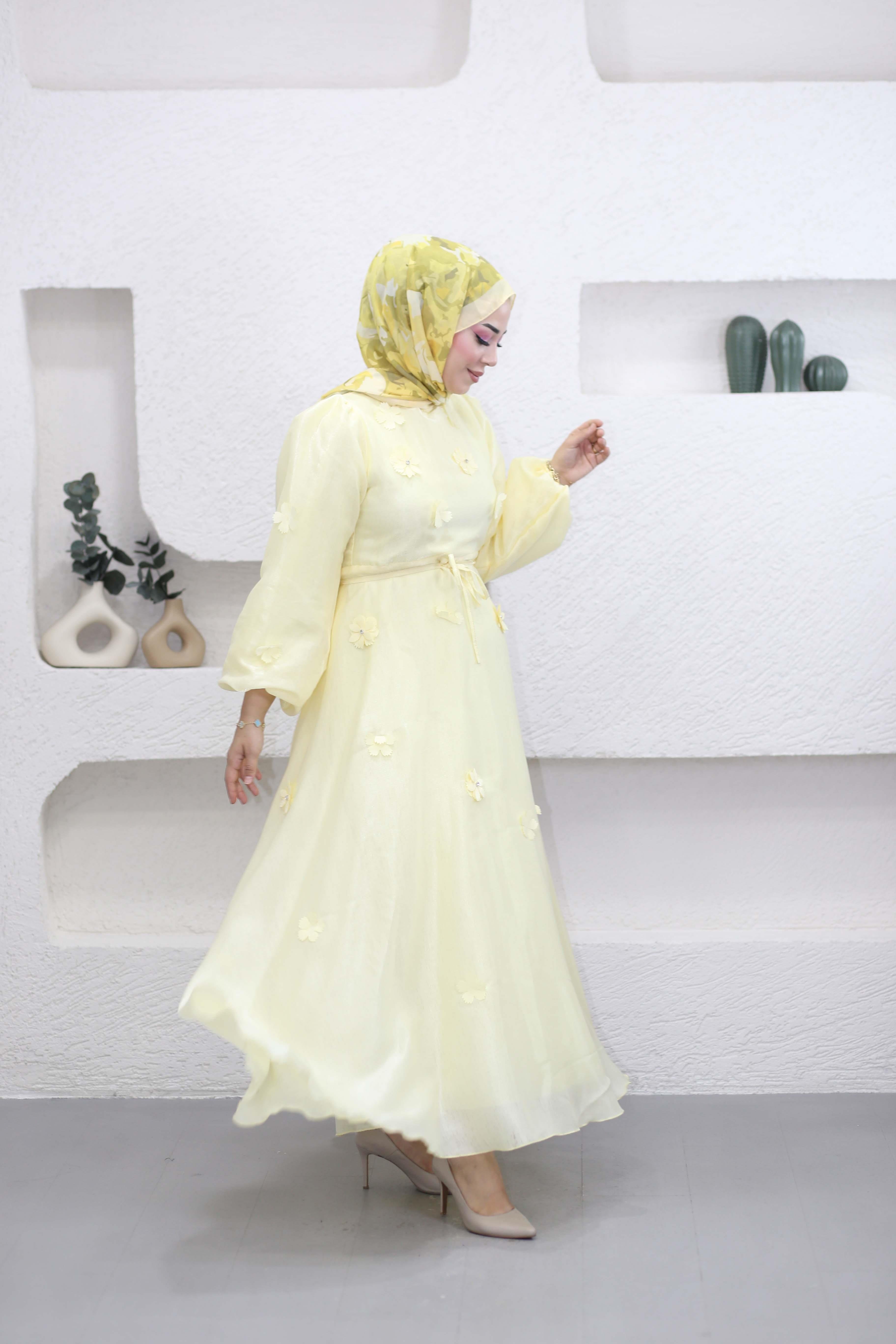Papatya Abiye Sarı 51131