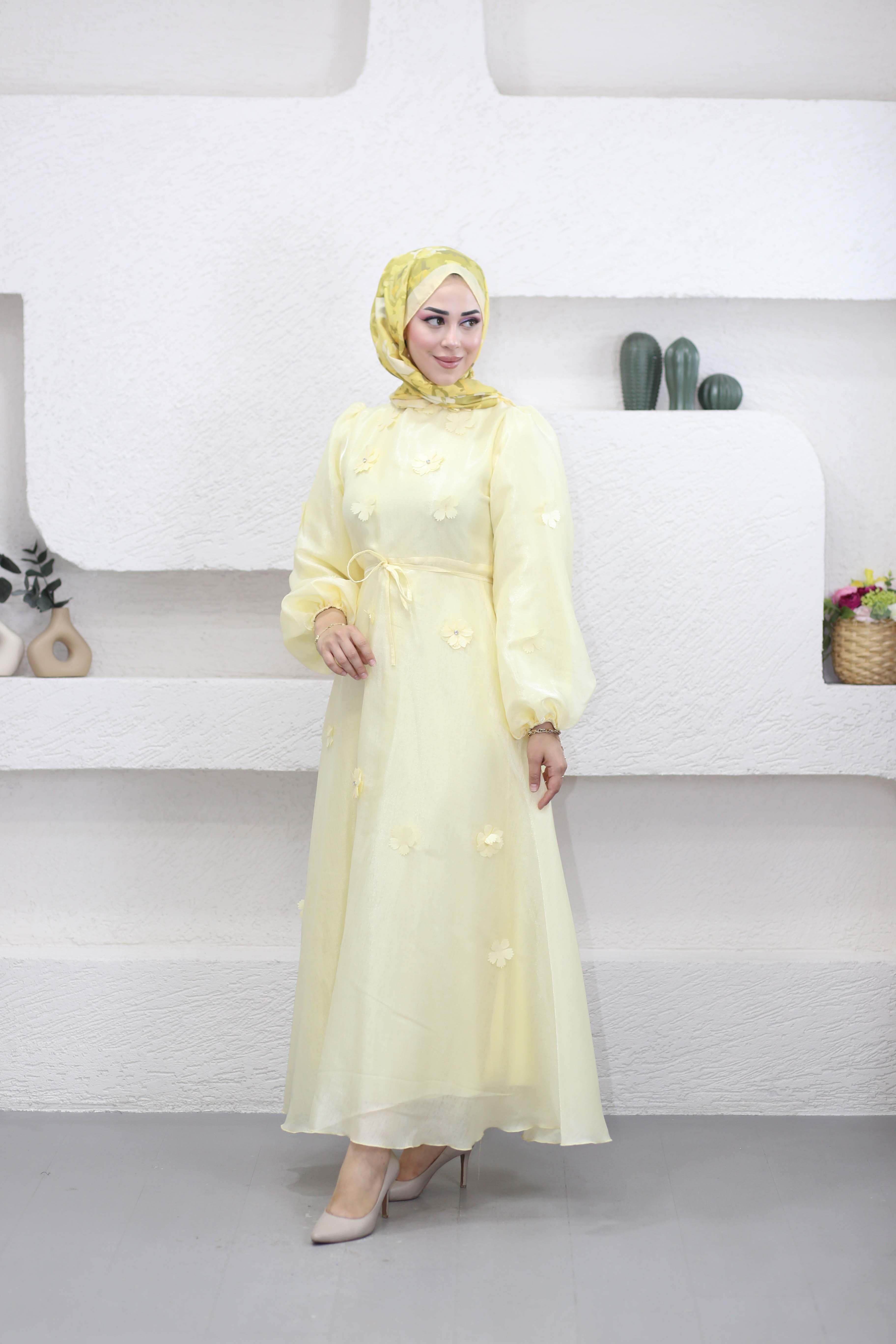 Papatya Abiye Sarı 51131
