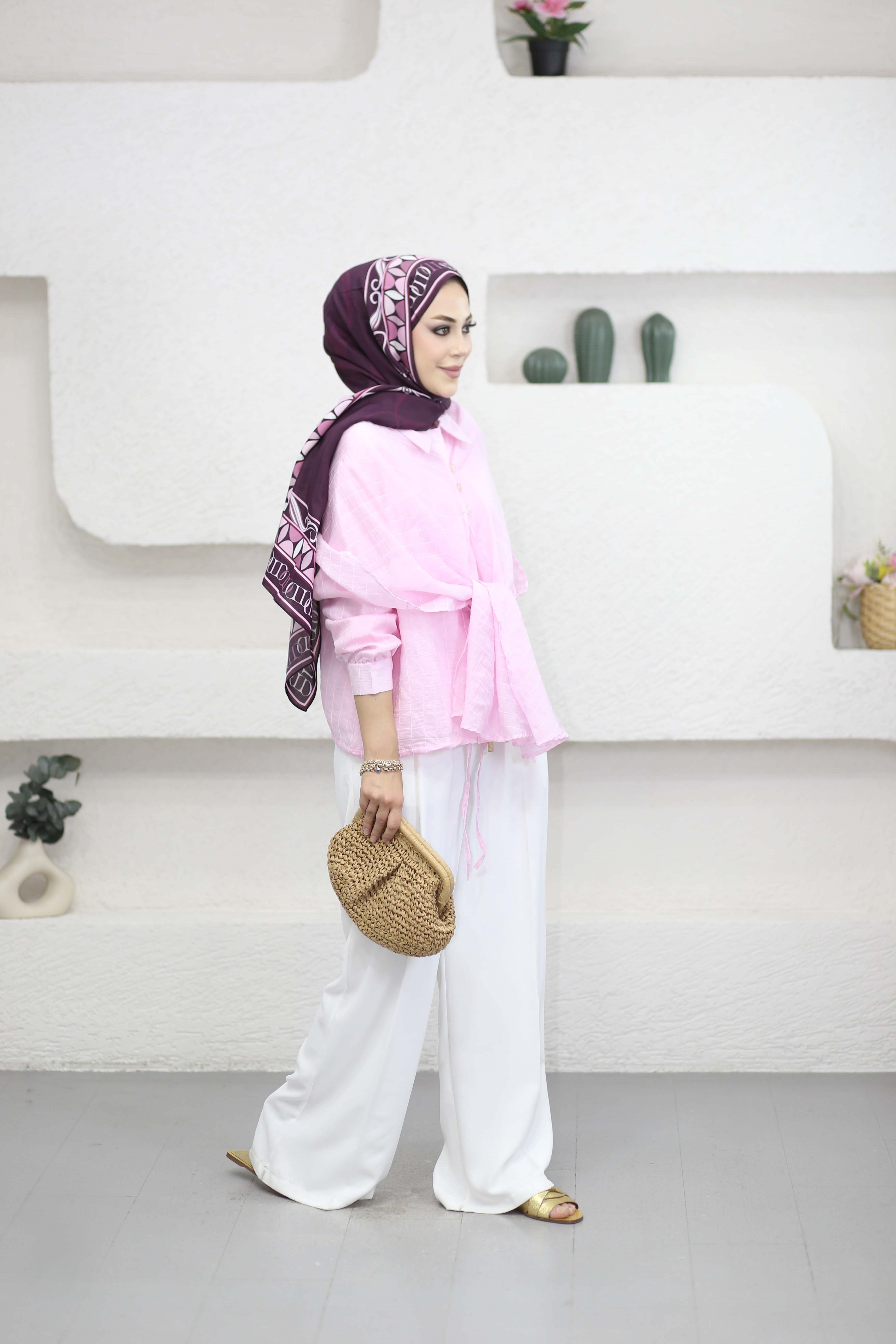 Esila Ceket Pembe 9016