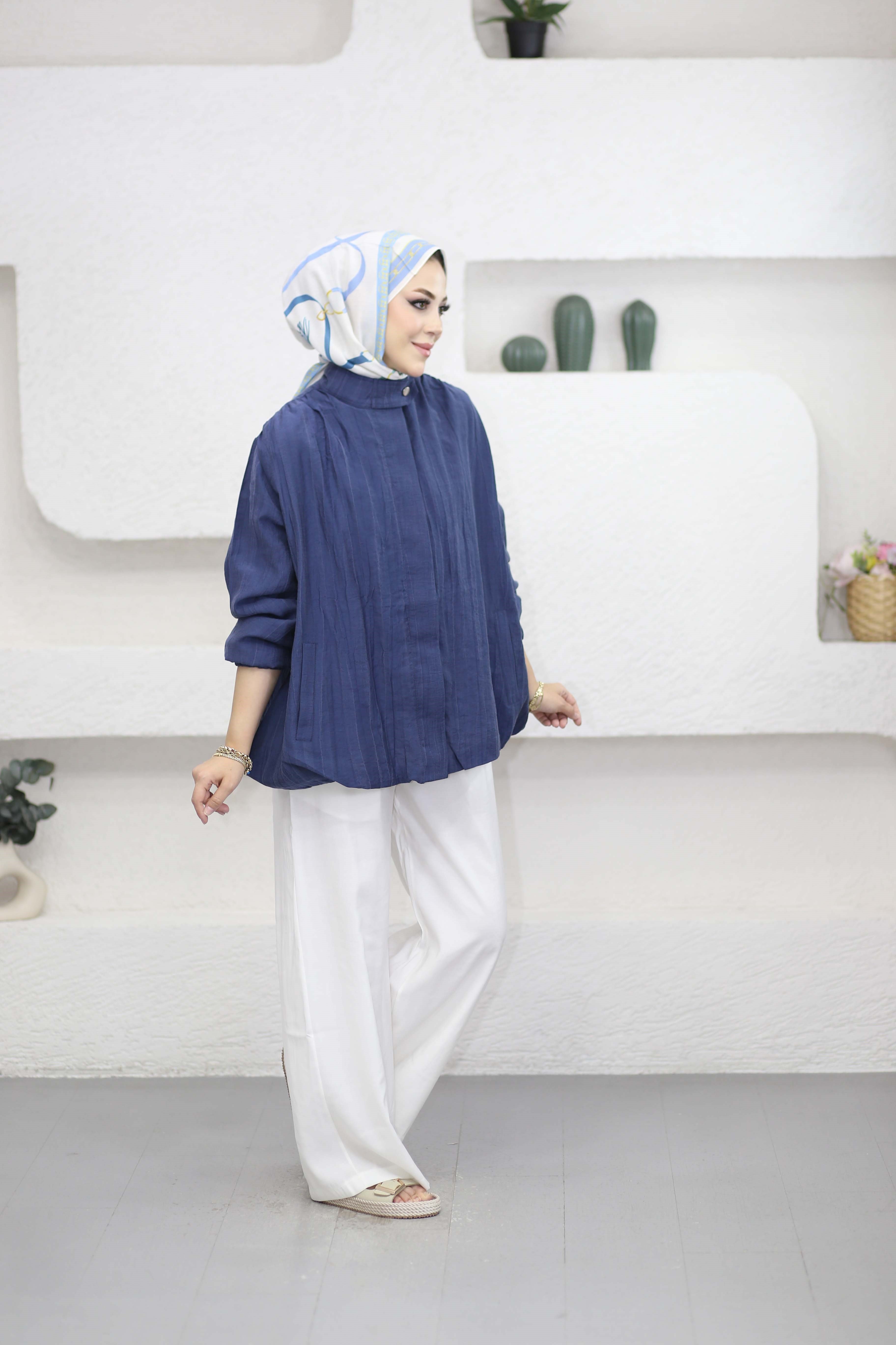 İstro Bomber Ceket Lacivert 6515
