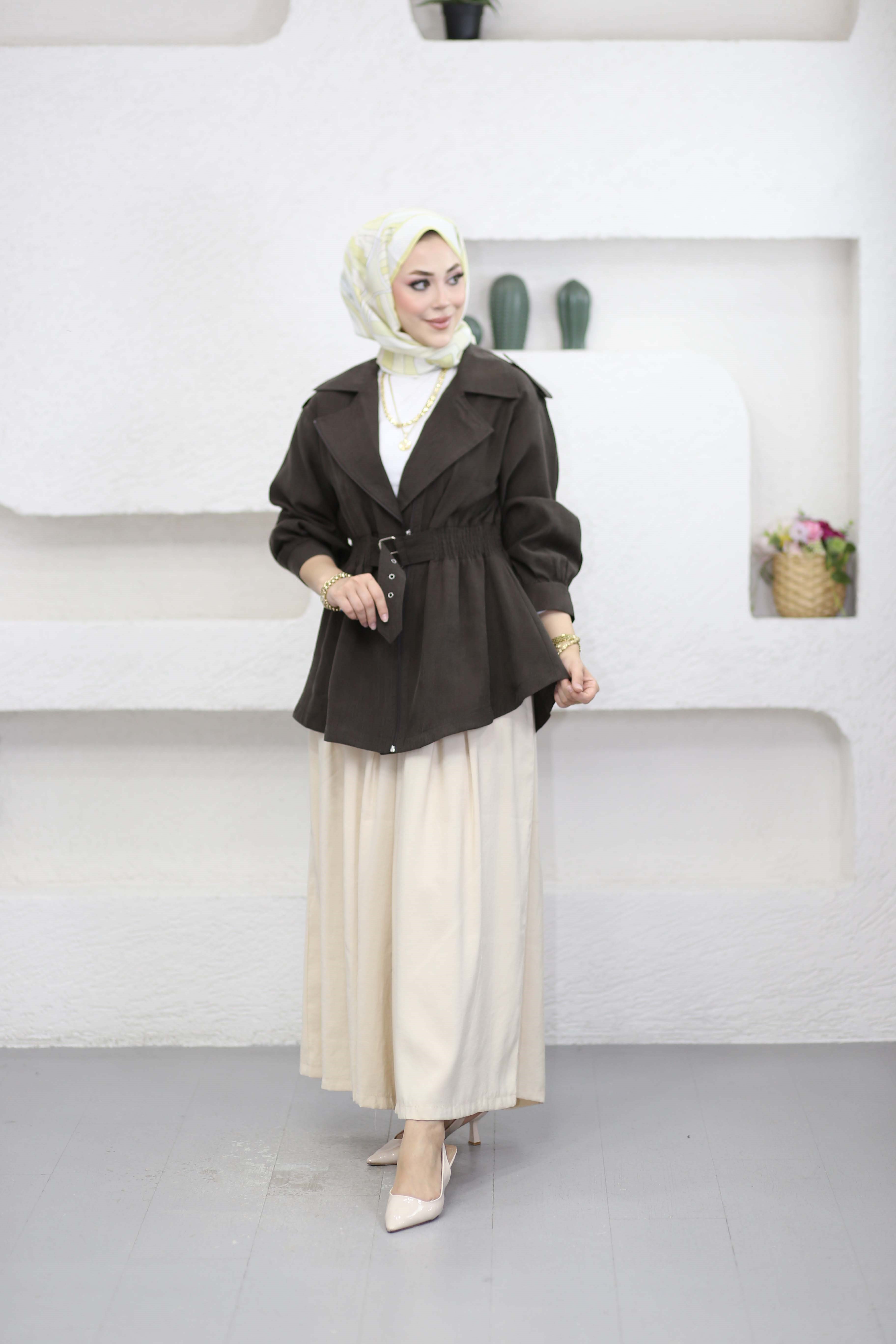 Sany Ceket Kahverengi 7364