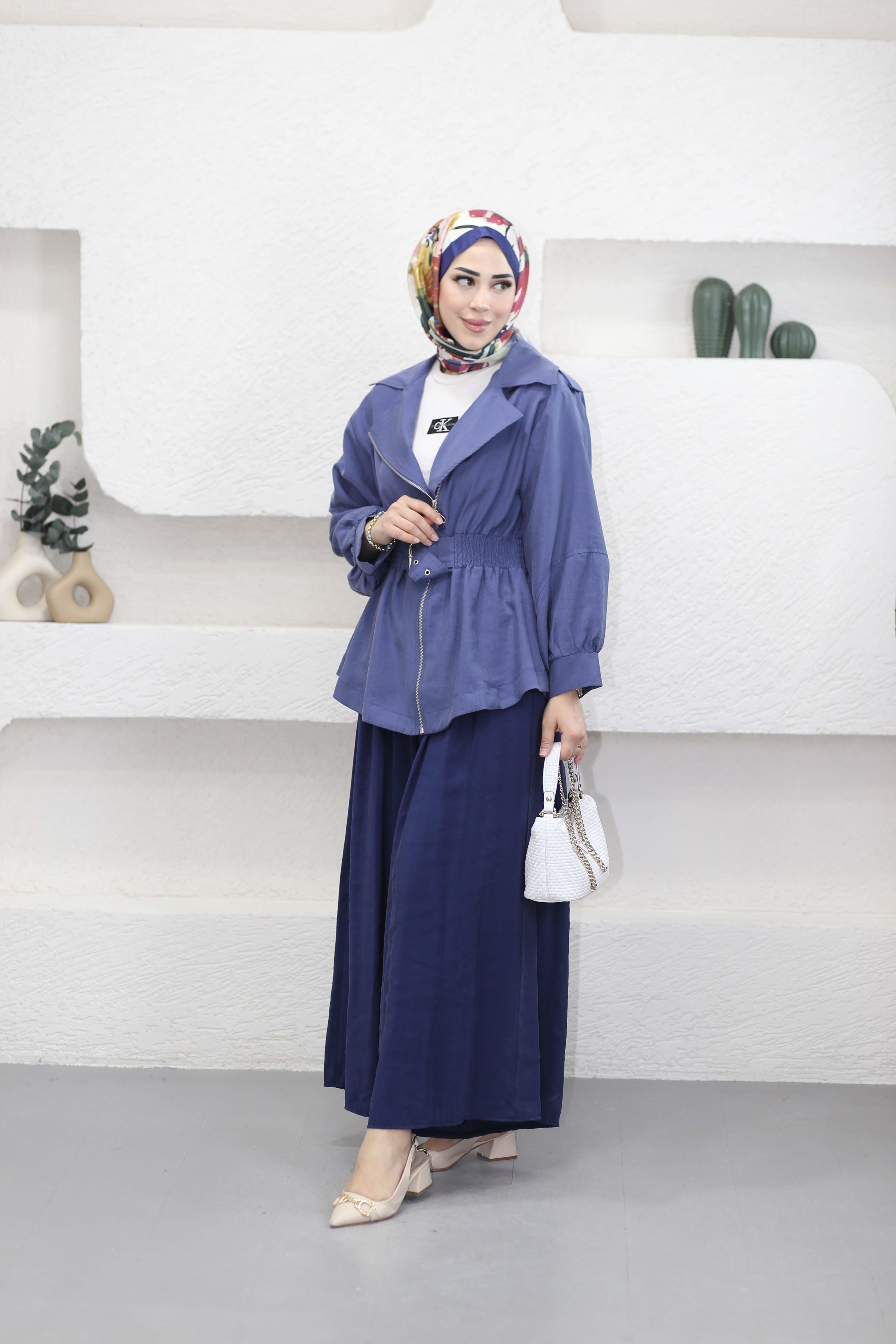 Sany Ceket İndigo 7364