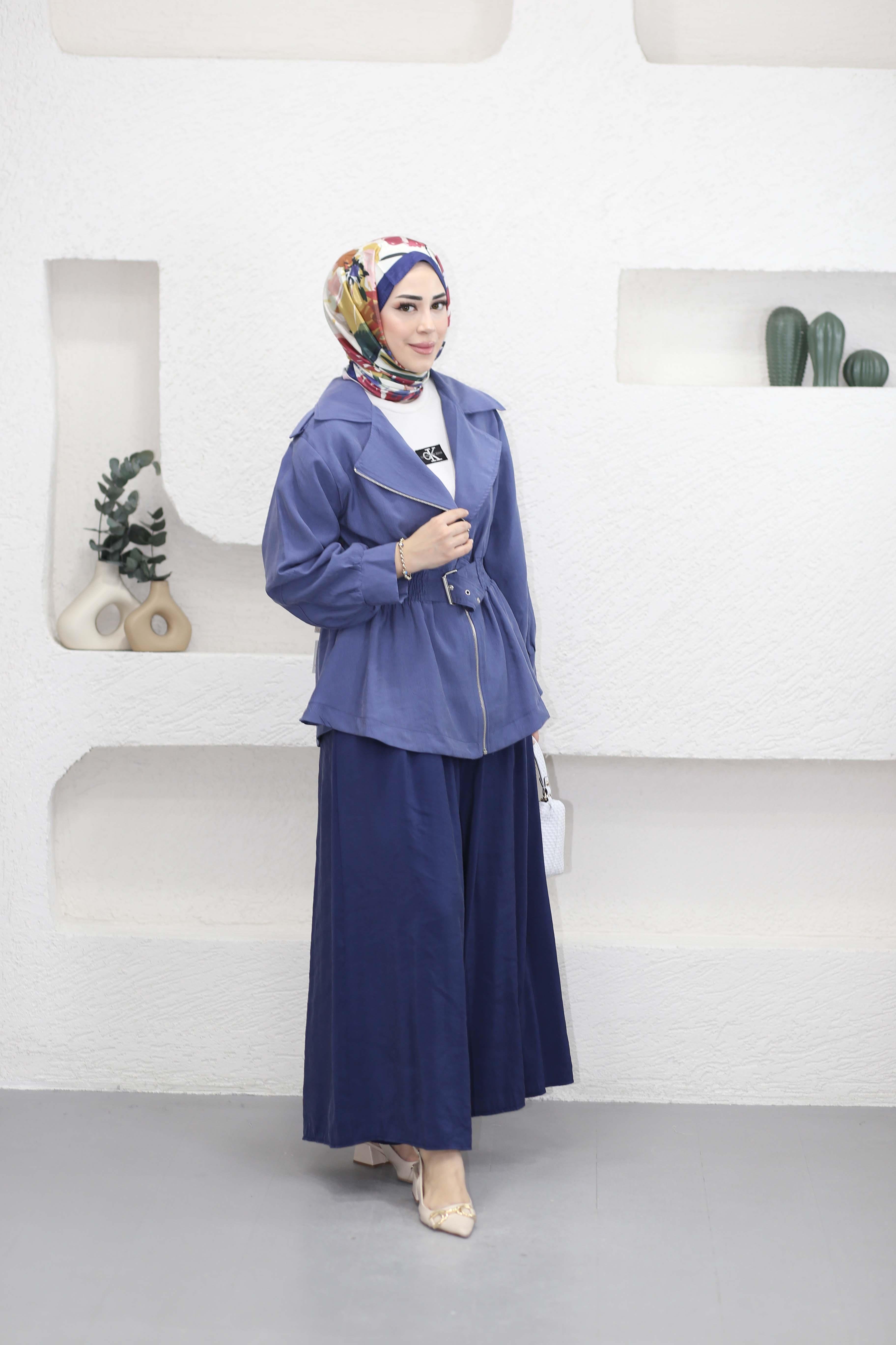 Sany Ceket İndigo 7364