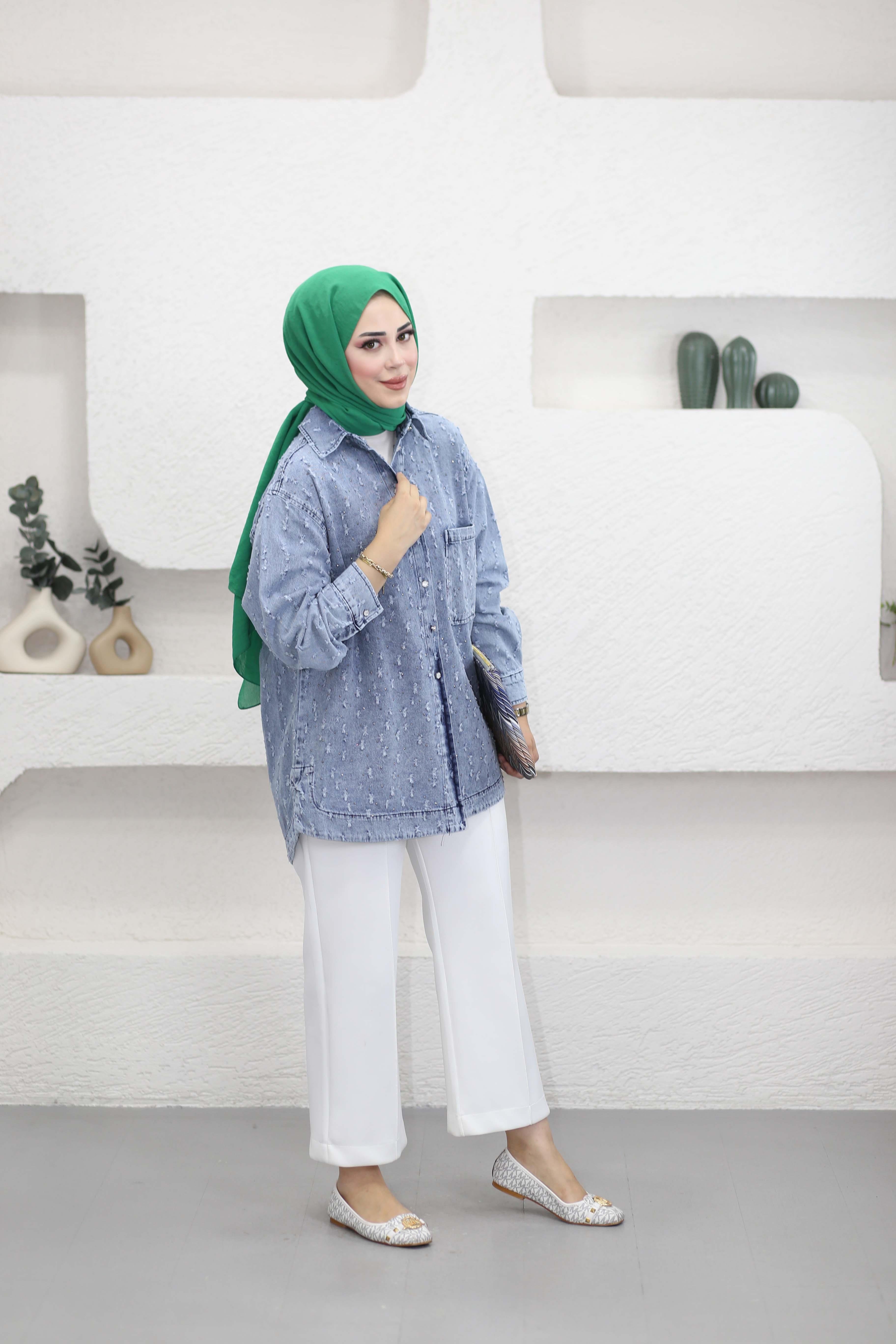 Nowa Ceket Açık Mavi 5563