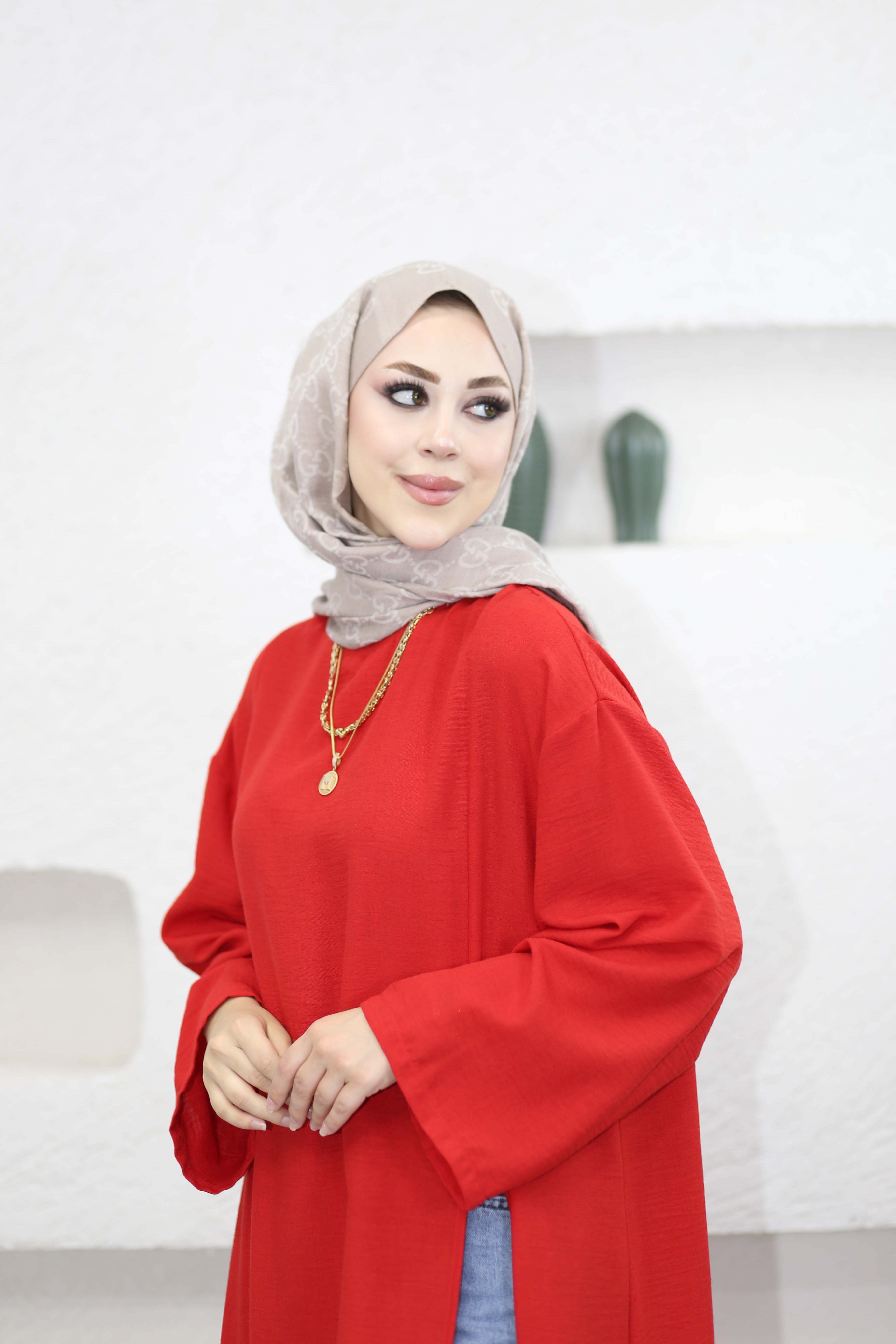 Berrin Tunik Kırmızı 8494