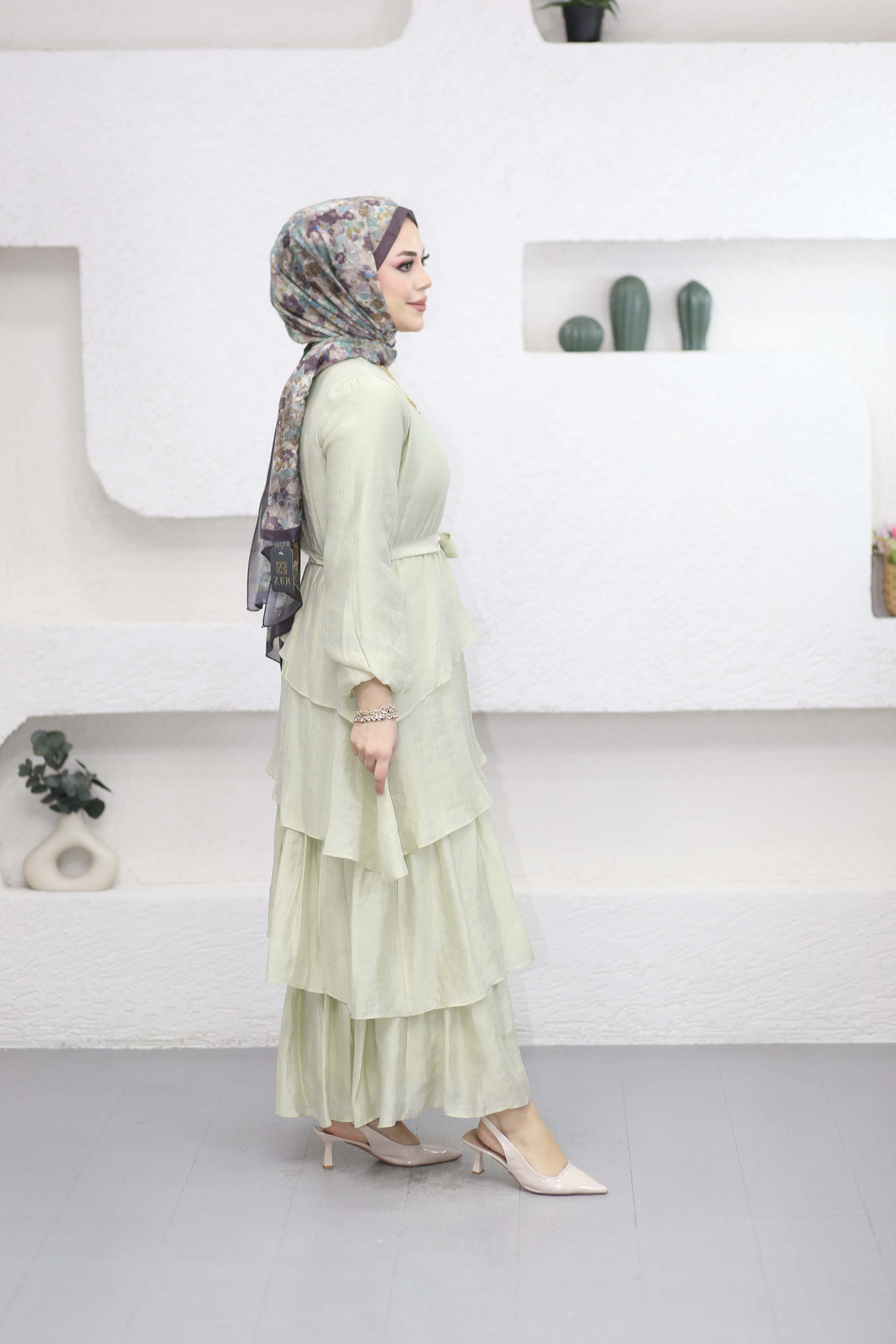 Kat kat Elbise Mint 1643