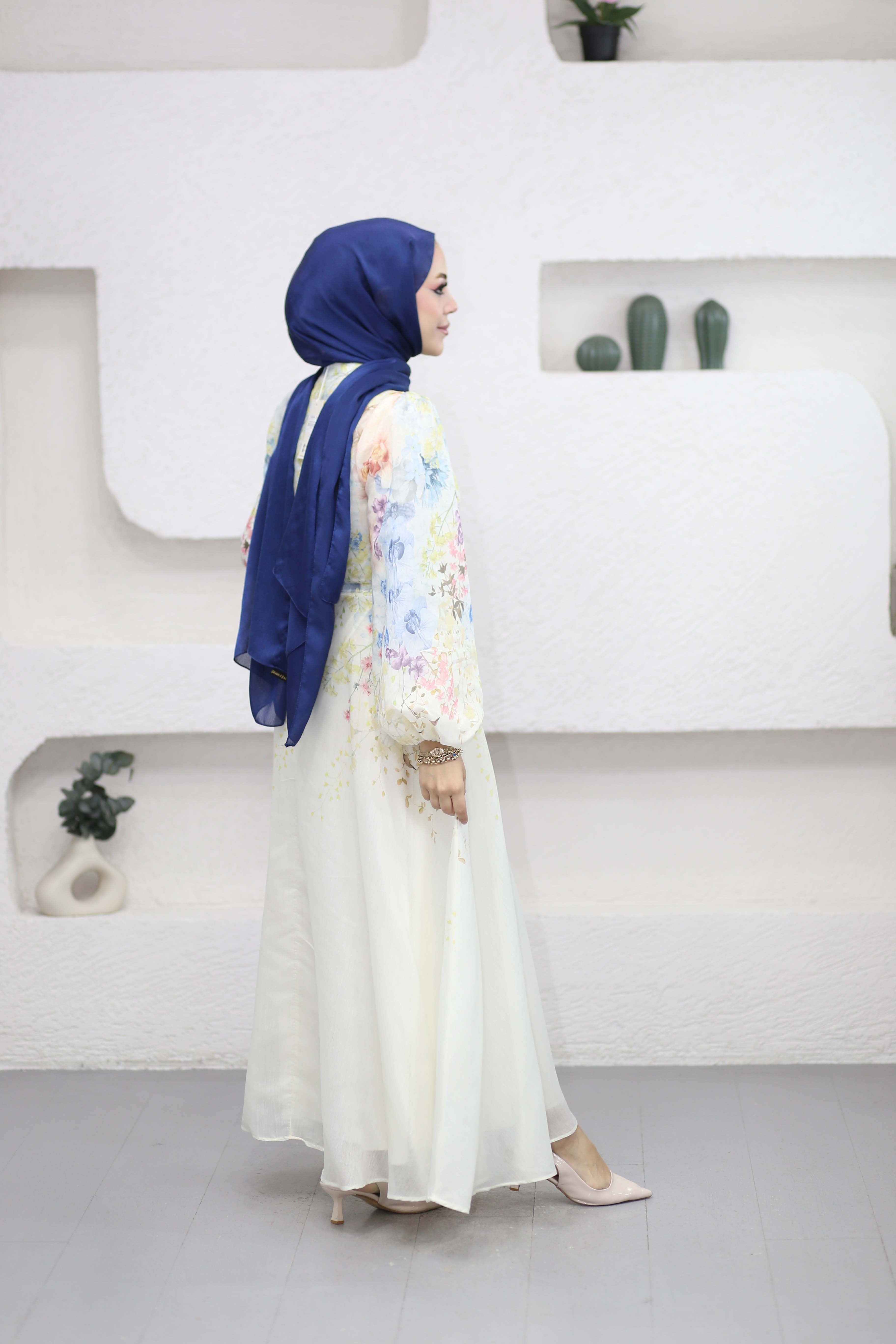 Bahar Elbise Mavi 26160