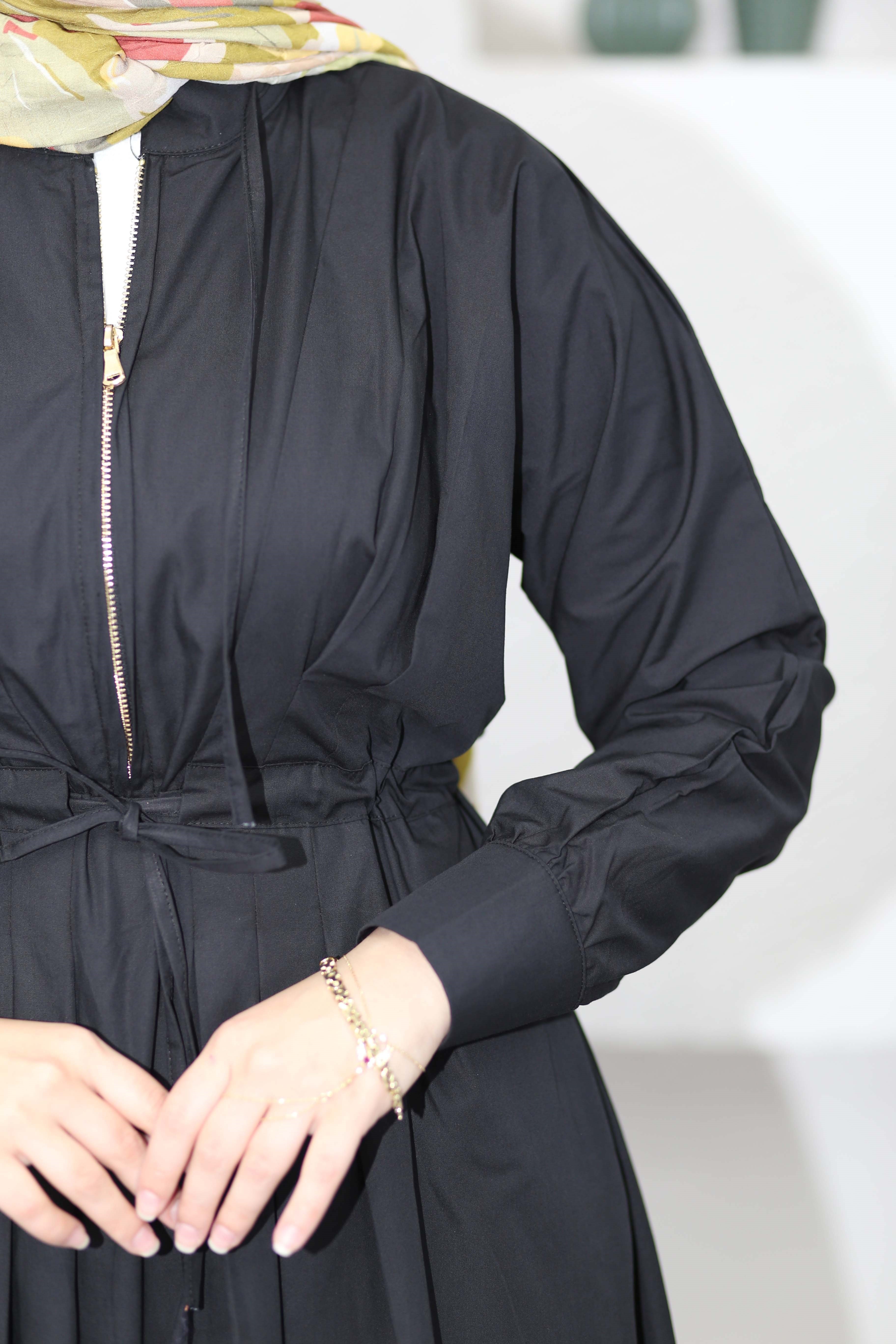 Merve Elbise Siyah 5027