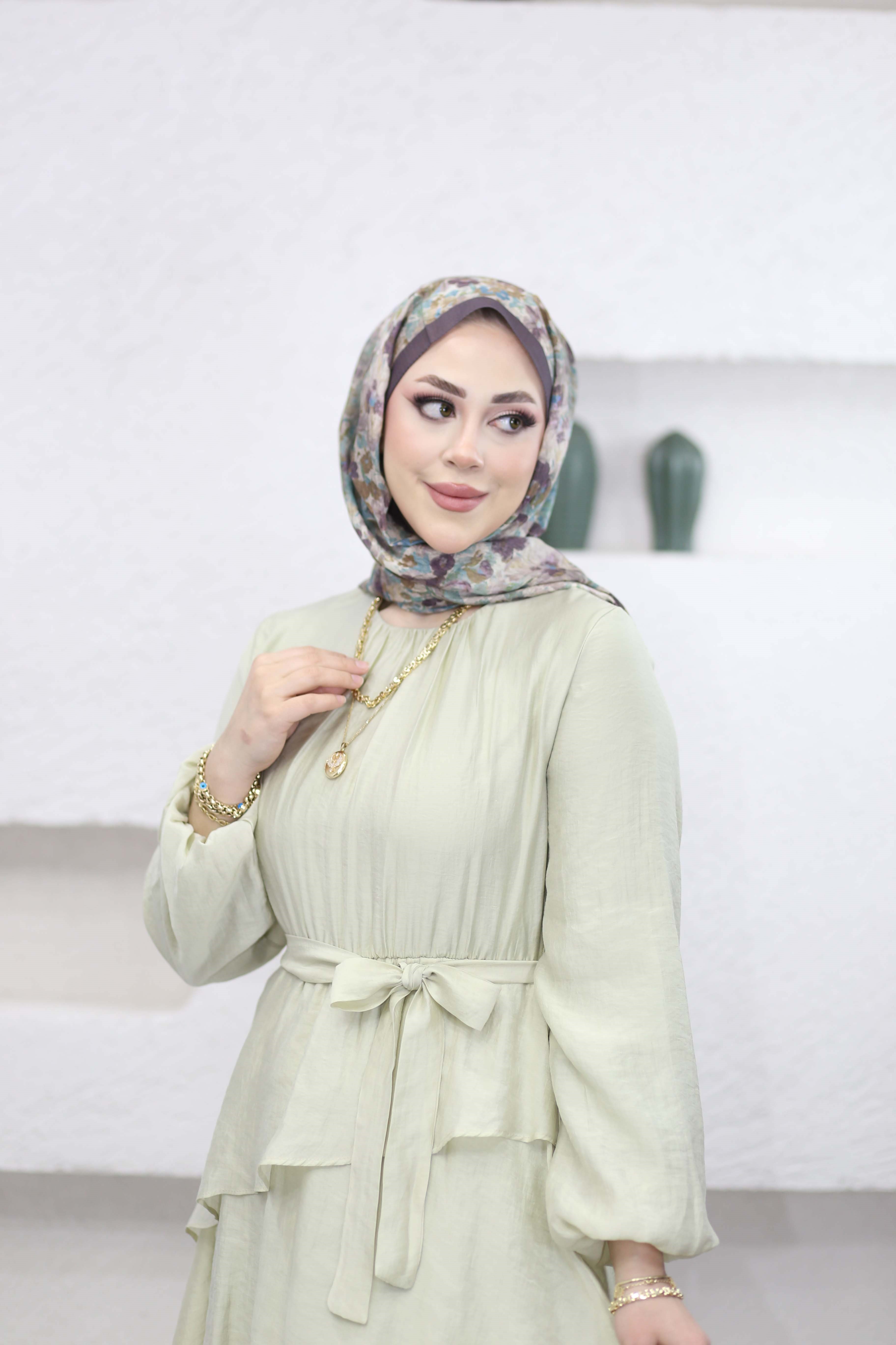 Kat kat Elbise Mint 1643