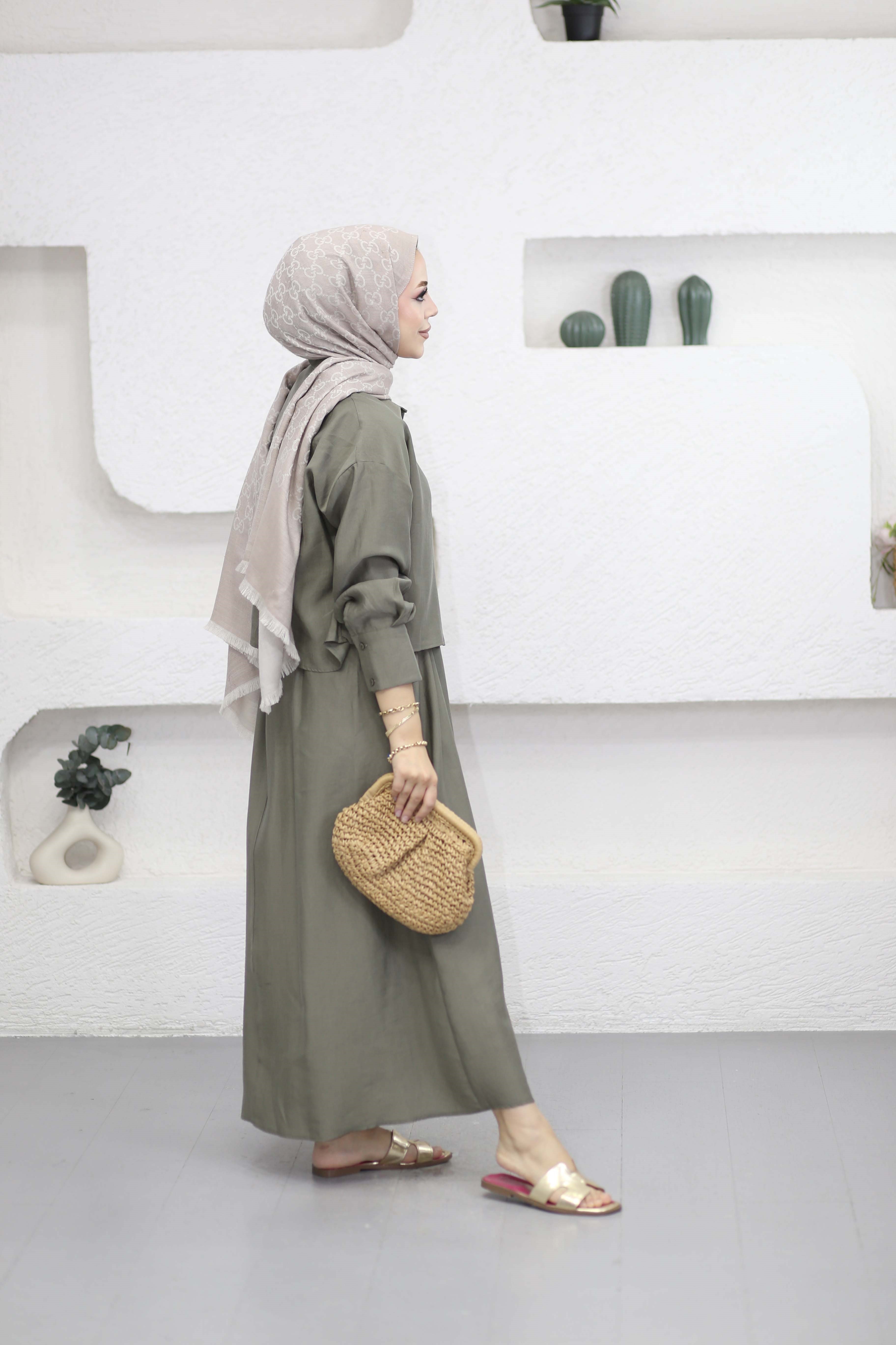 Sümüş Elbise Haki 379