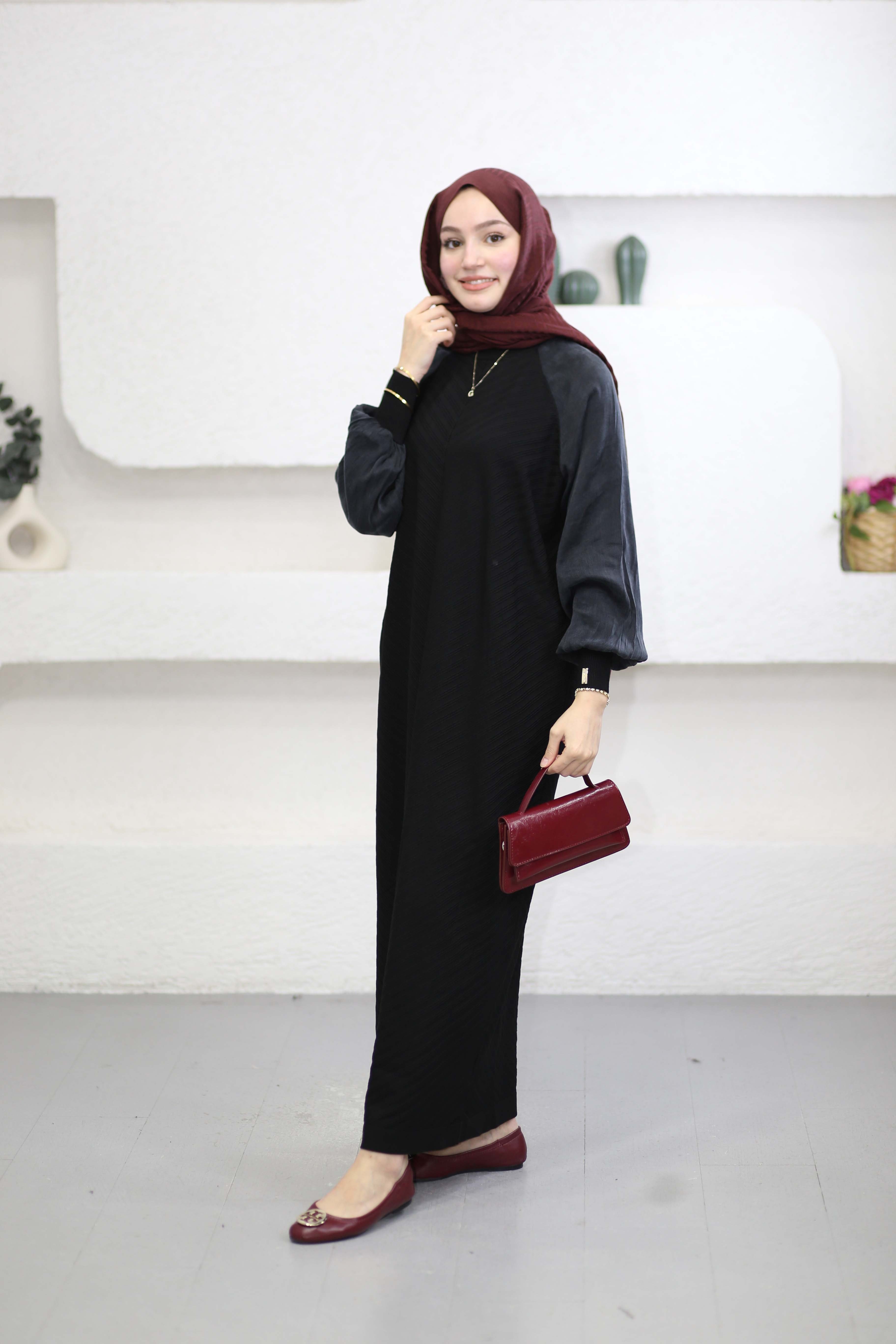 Cocosh Elbise Siyah 282